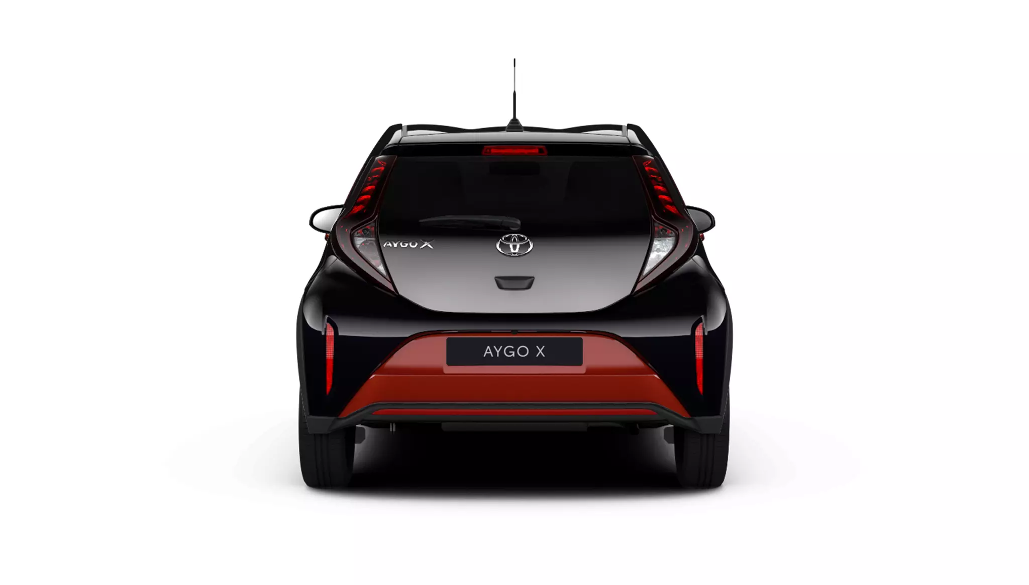 maletero del Toyota Aygo x Cross Play color gris 2025