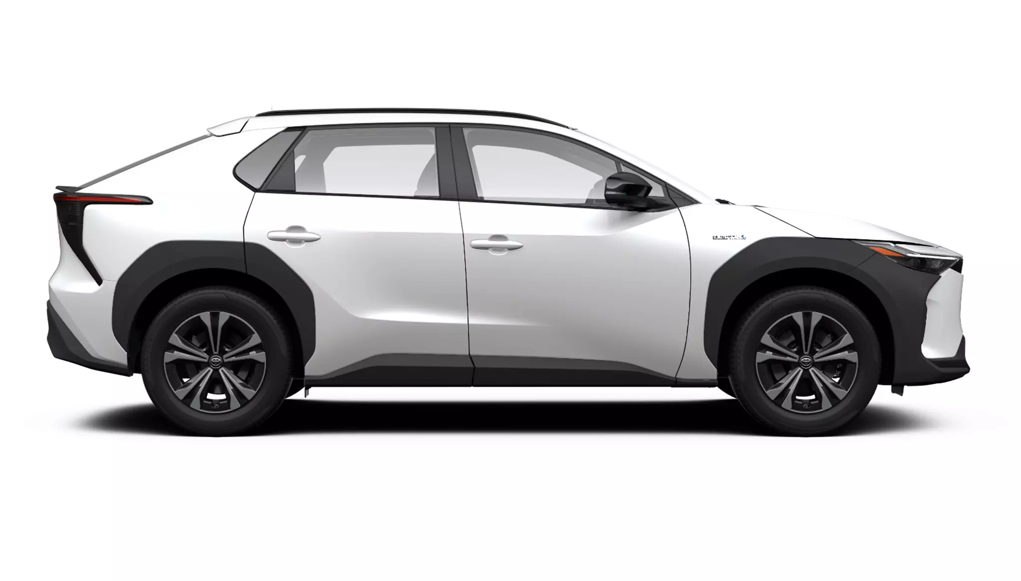 lateral derecho del Toyota Aygo x Cross Play color gris 2025