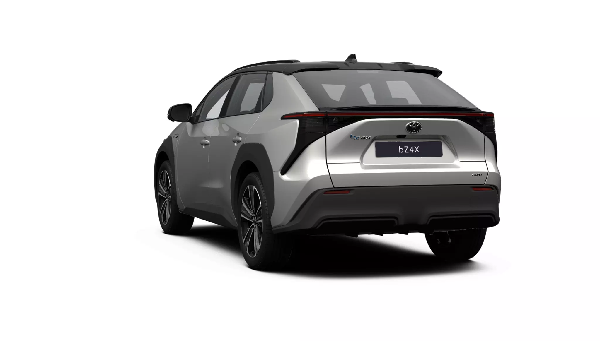 visión trasera del Toyota Aygo x Cross Play color gris 2025