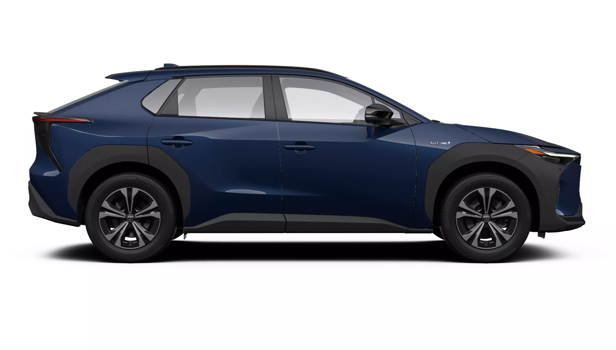 lateral derecho del Toyota Aygo x Cross Play color gris 2025