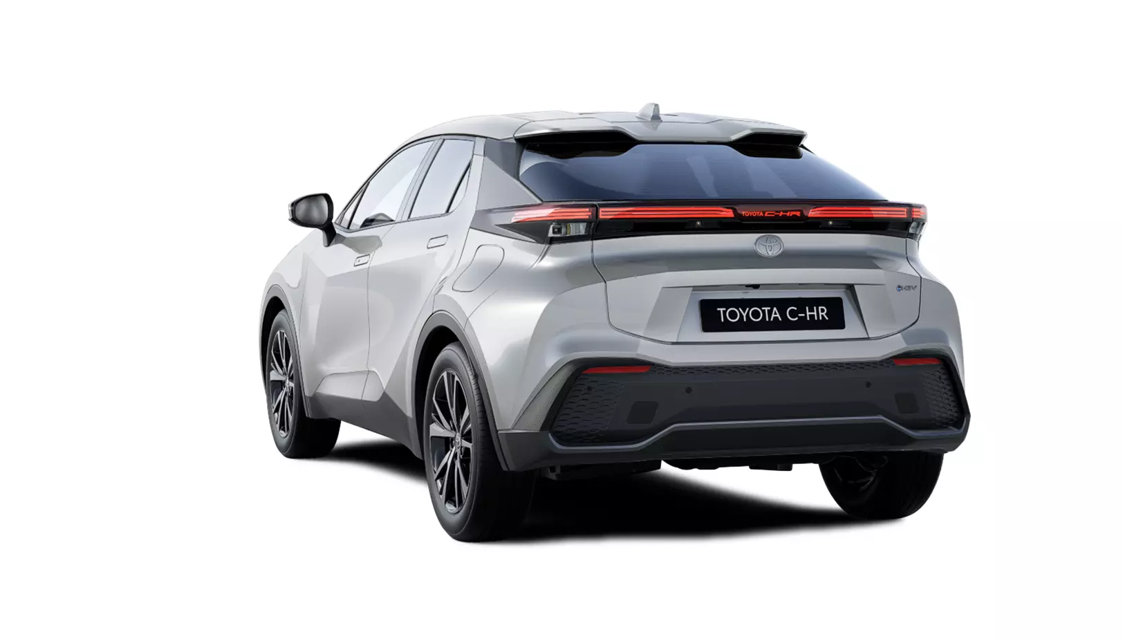 visión trasera del Toyota Aygo x Cross Play color gris 2025