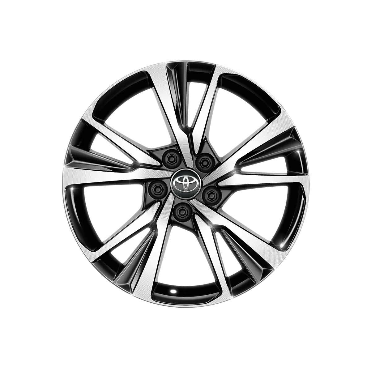 detalle llantas del Toyota Aygo x Cross Play color gris 2025