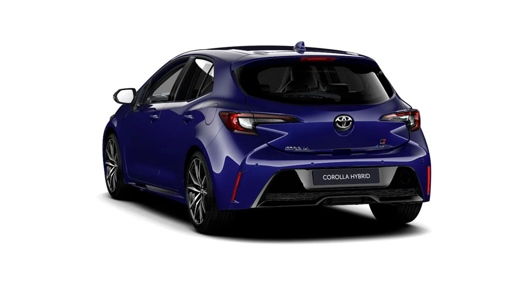 COROLLA GR SPORT con detalles exclusivos deportivos y con sensores de aparcamiento