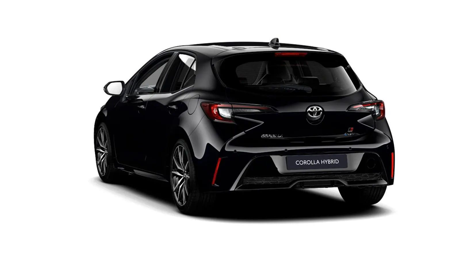 COROLLA con motorizacion 200h GR SPORT con detalles exclusivos deportivos y parrilla deportiva