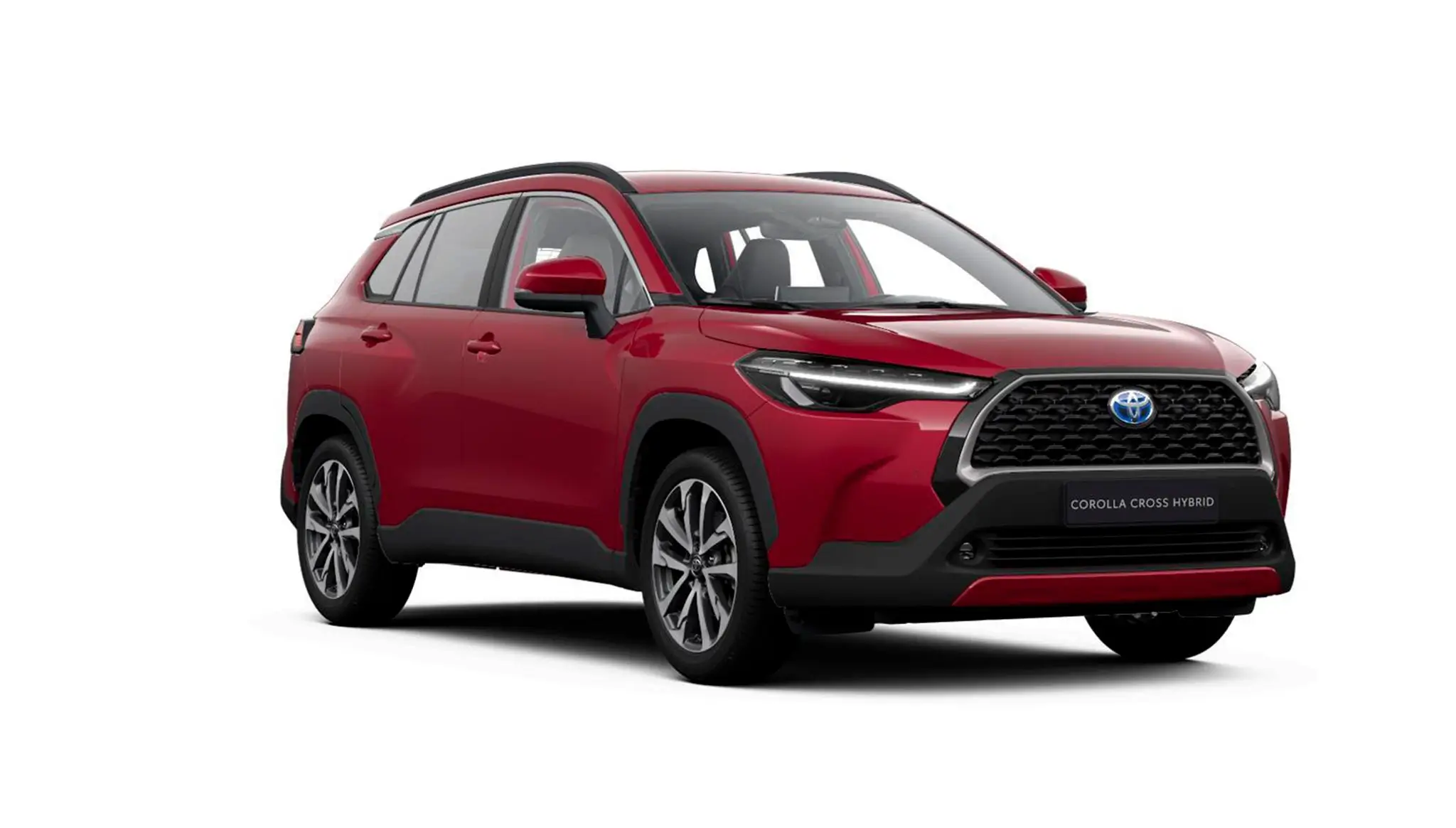 frente del Toyota Aygo x Cross Play color gris 2025