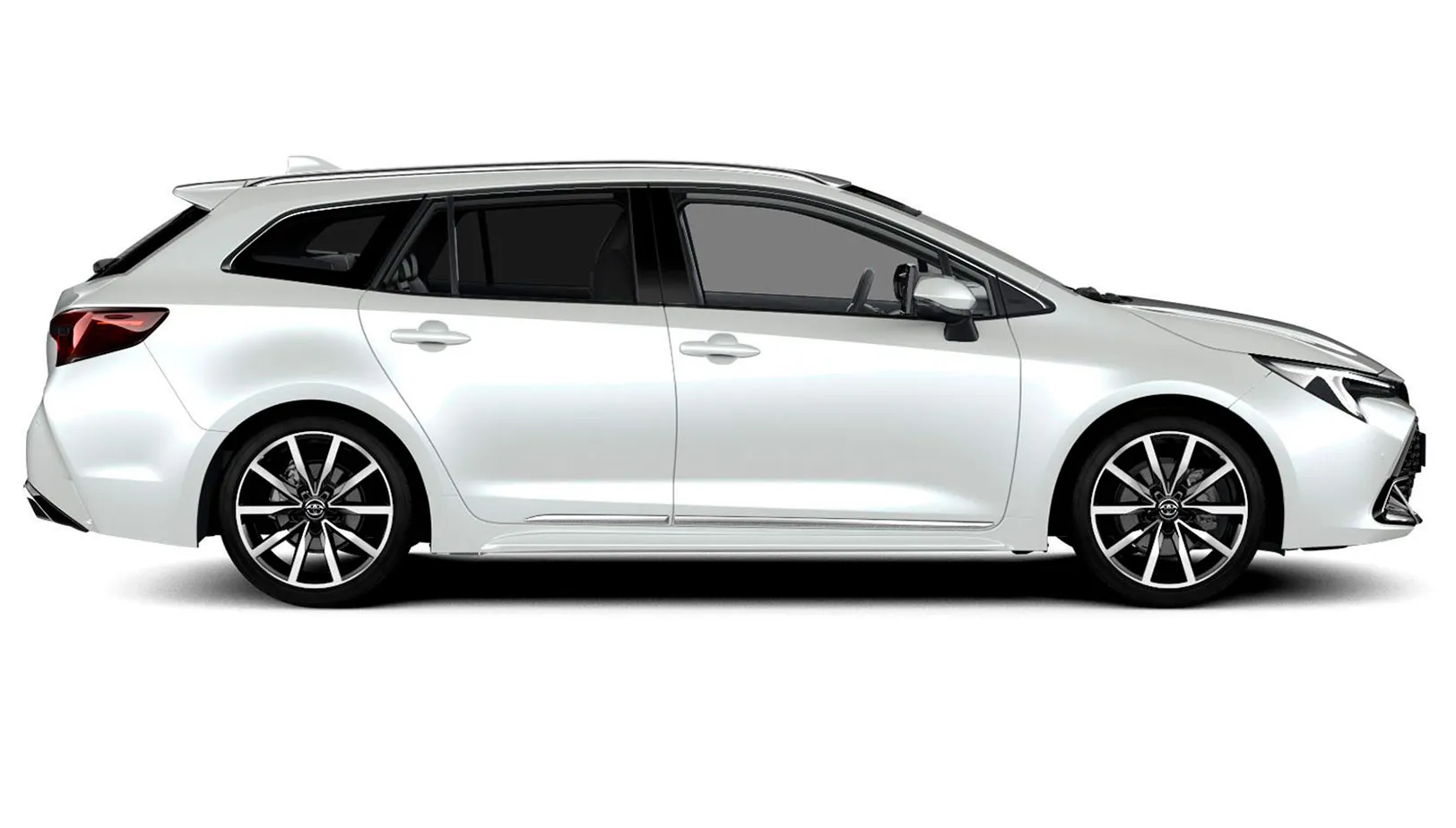 lateral derecho del Toyota Aygo x Cross Play color gris 2025
