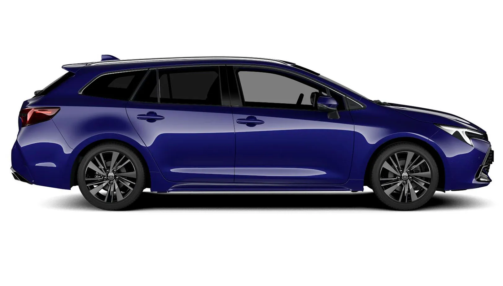 lateral derecho del Toyota Aygo x Cross Play color gris 2025