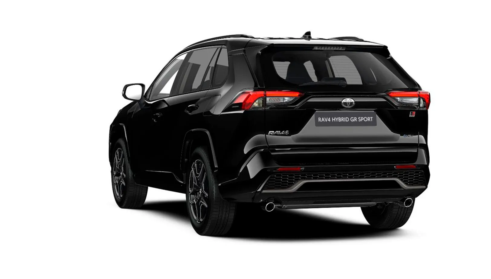 visión trasera del Toyota Aygo x Cross Play color gris 2025
