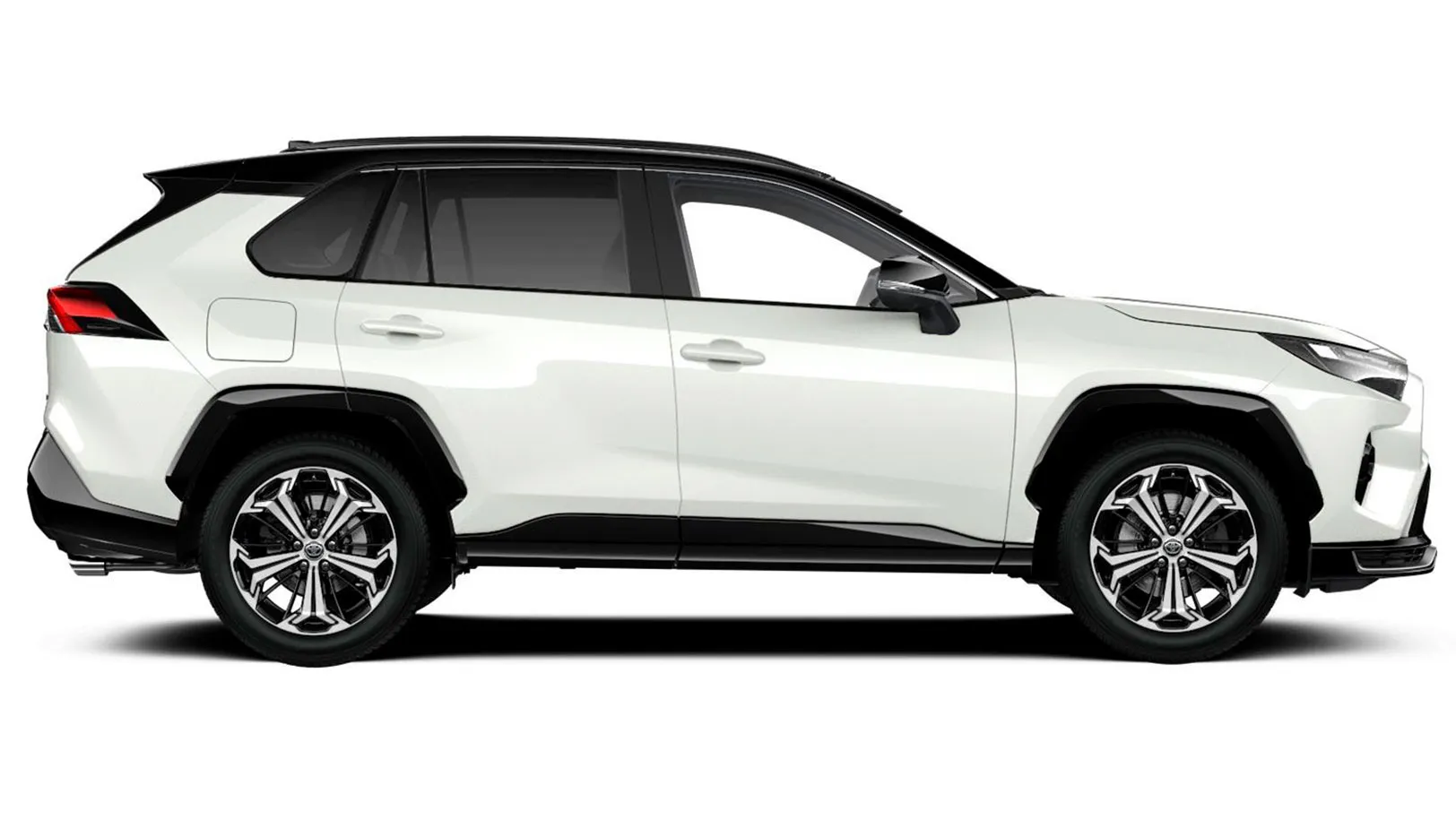 lateral derecho del Toyota Aygo x Cross Play color gris 2025