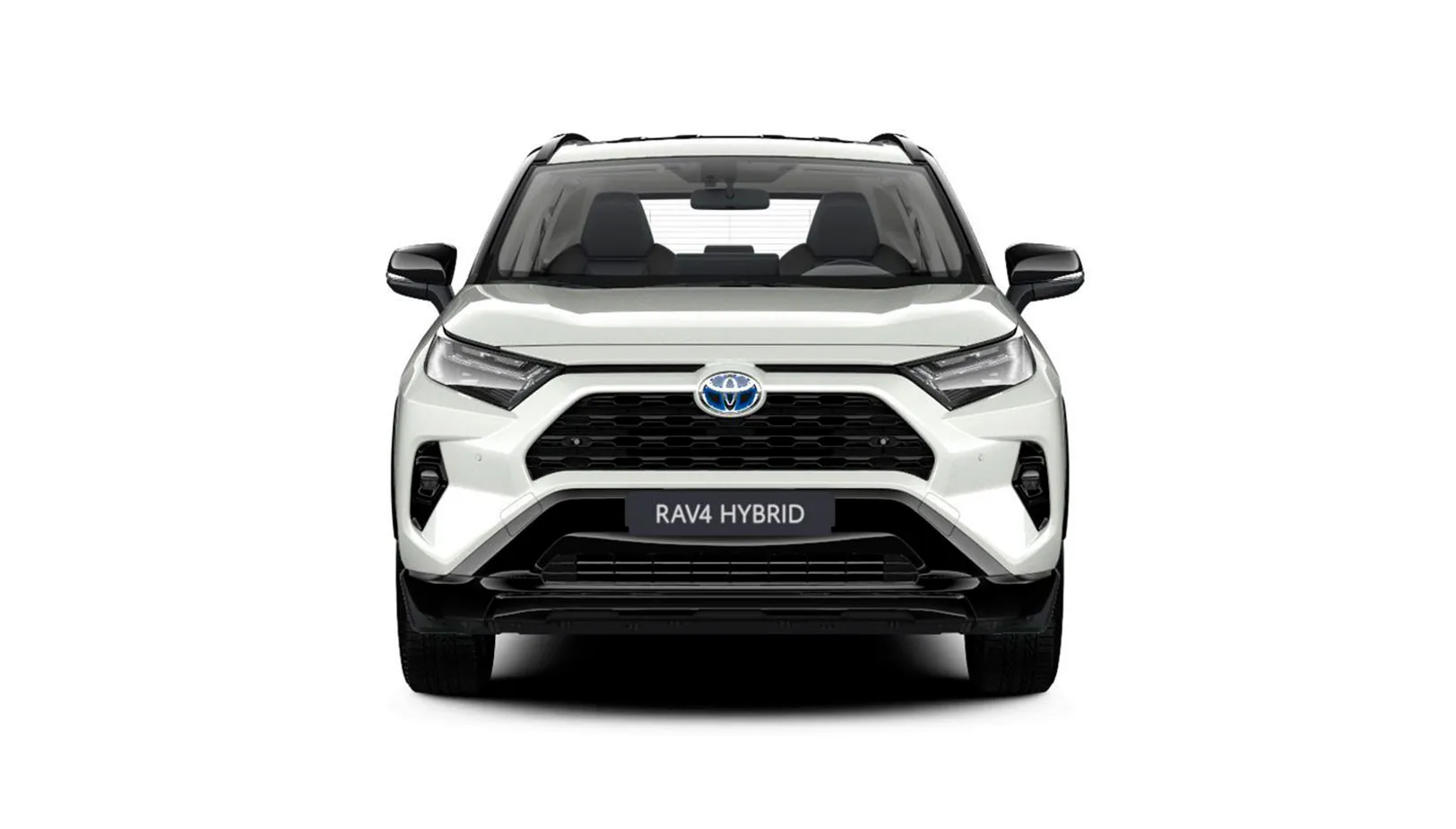 Vista frontal del Toyota Aygo X Cross Like rojo