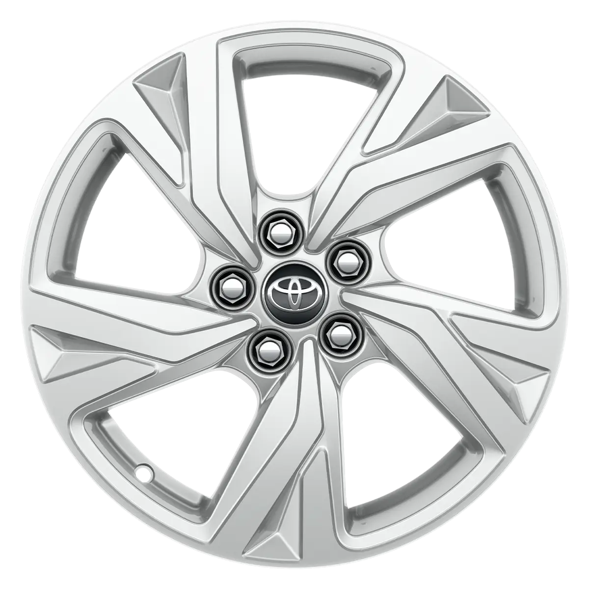 detalle llantas del Toyota Aygo x Cross Play color gris 2025