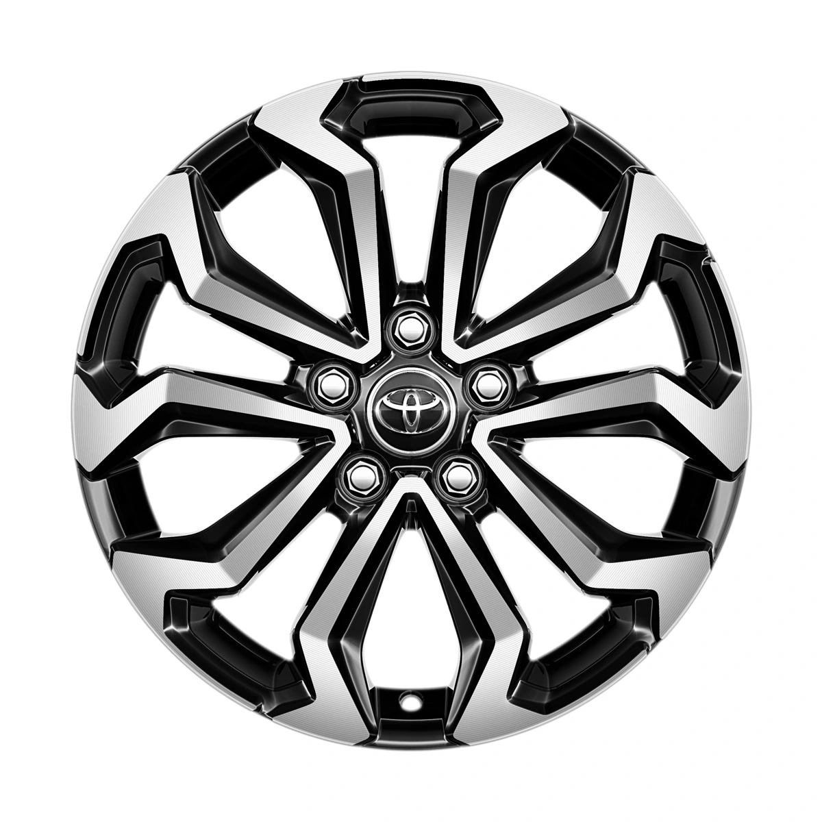 diseño de las llantas del Toyota Yaris Cross Active Plus 17 pulgadas