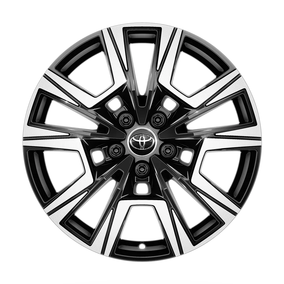 detalle llantas del Toyota Aygo x Cross Play color gris 2025