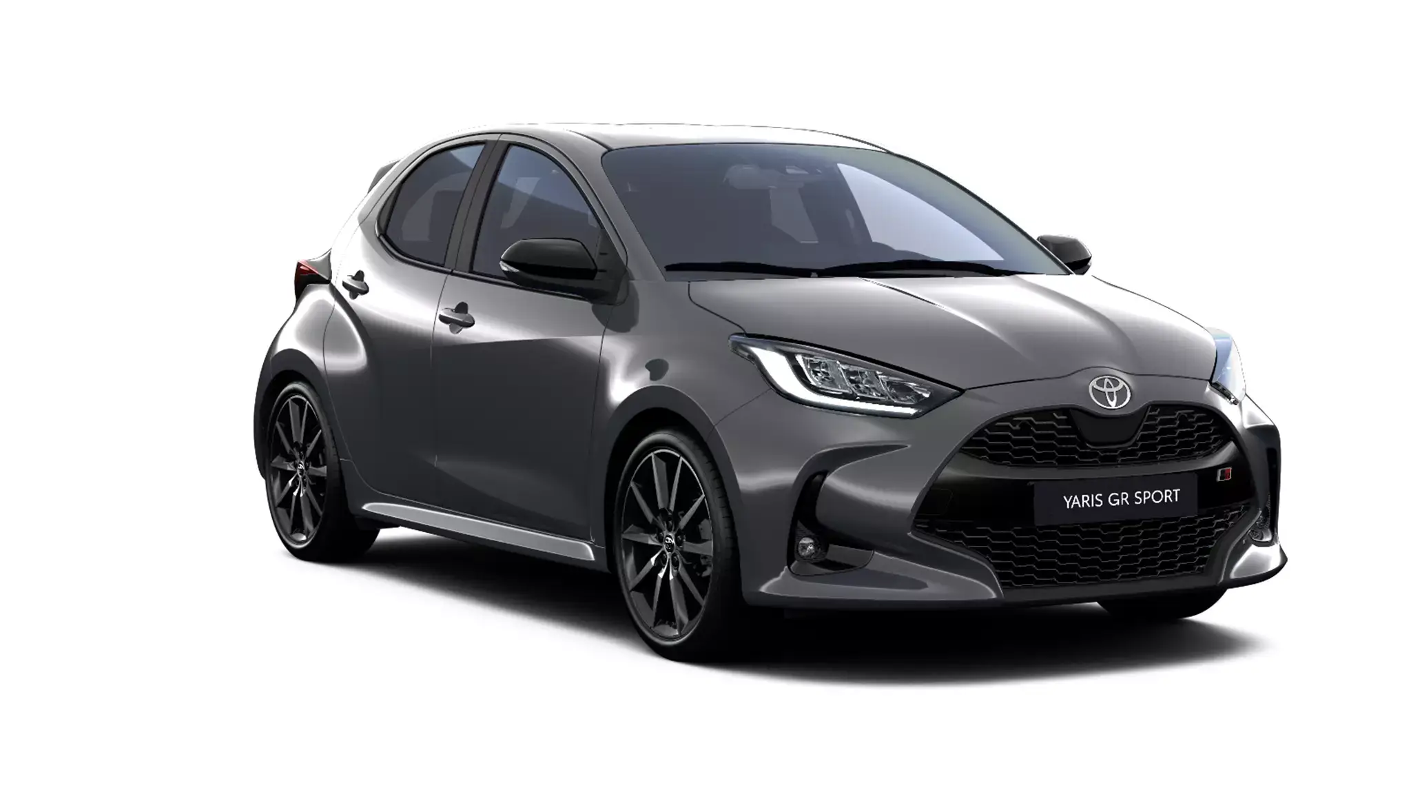 frente del Toyota Aygo x Cross Play color gris 2025
