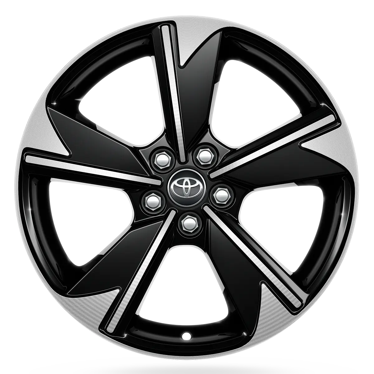 detalle llantas del Toyota Aygo x Cross Play color gris 2025